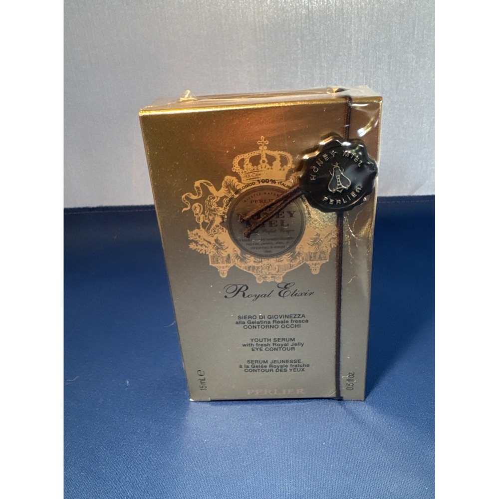 Perlier Royal Elixir Youth Serum Eye Contour w/ Royal Jelly 0.5 Oz/15ml Sealed